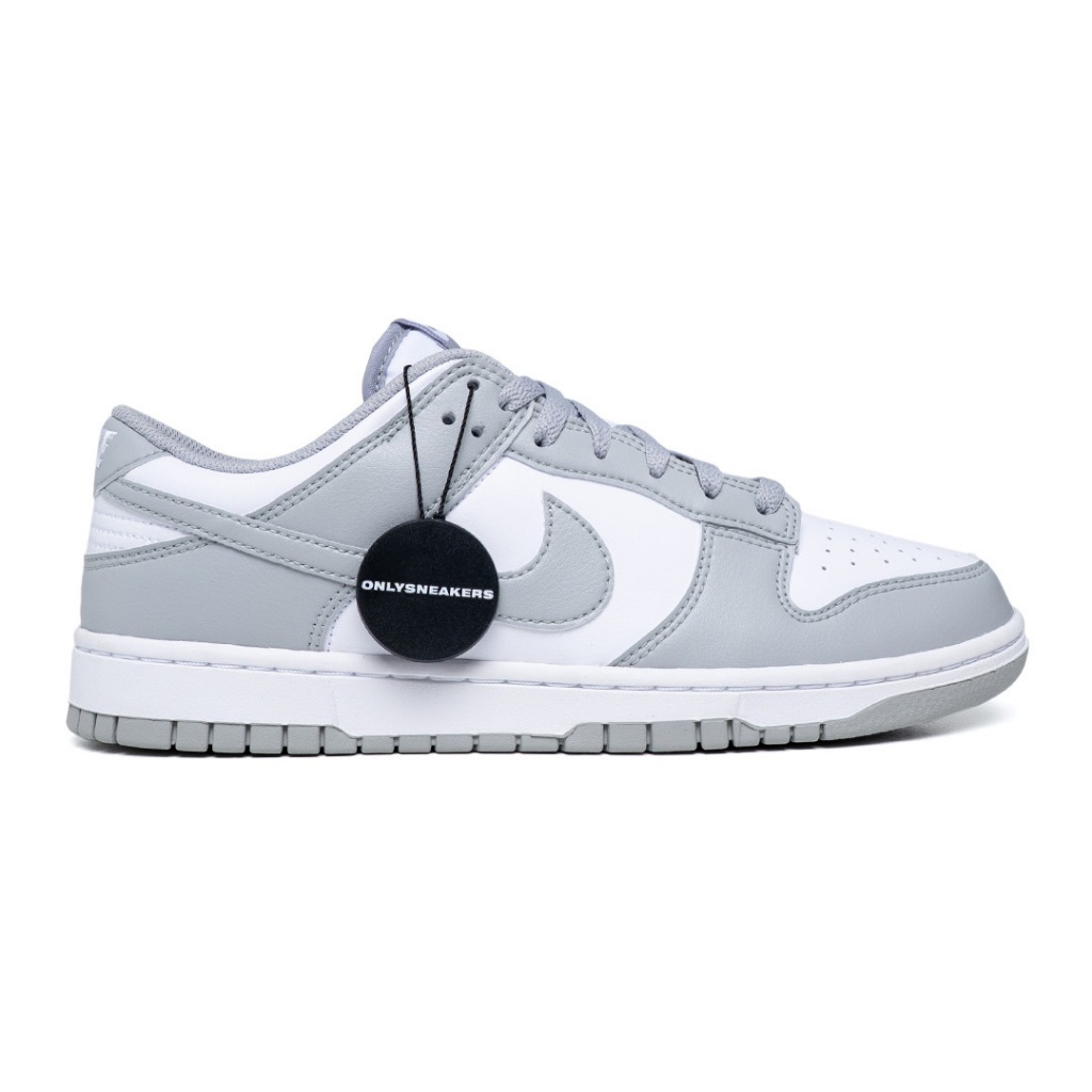 DUNK LOW WHITE LIGHT SMOKE GREY