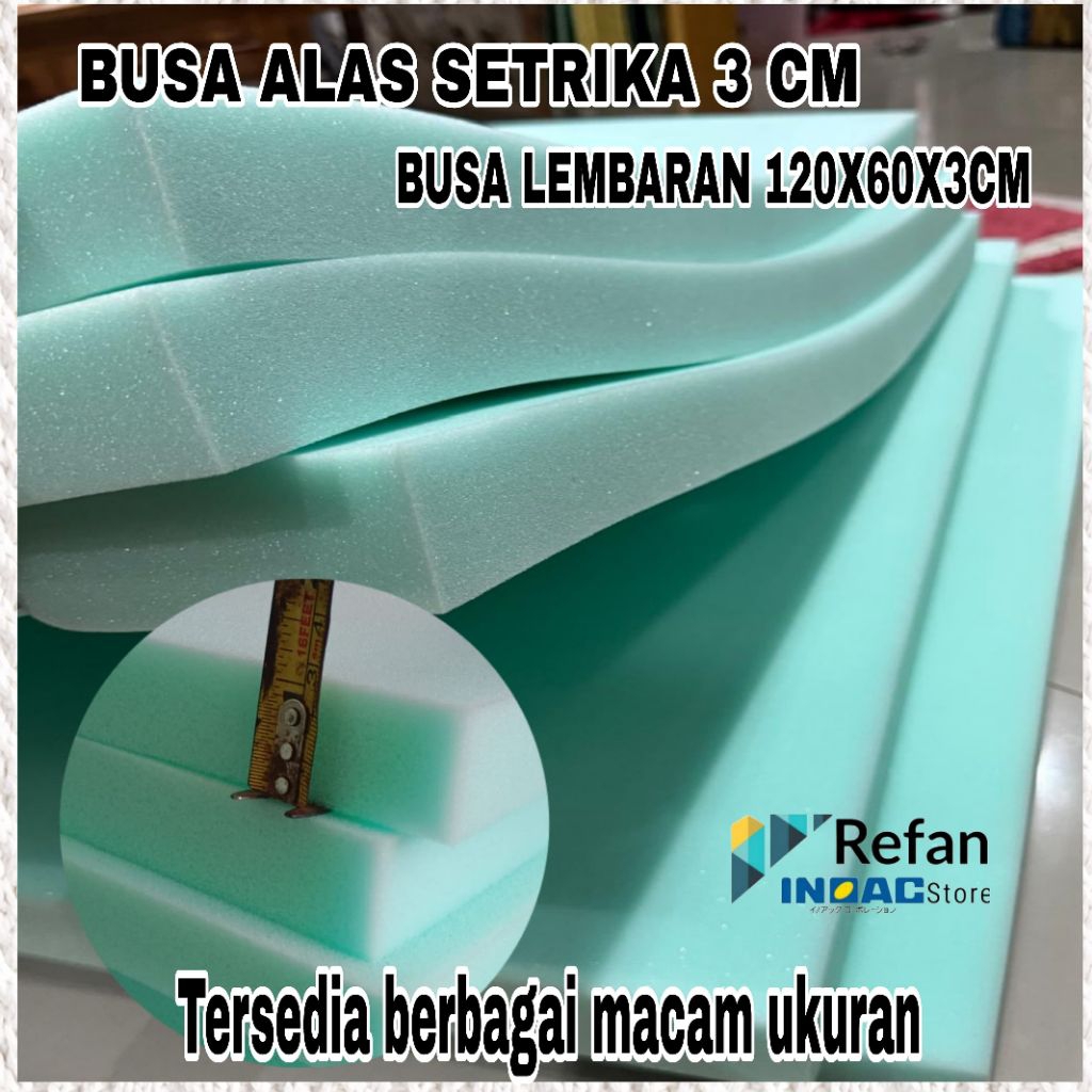 Busa lembaran.Busa alas setrika.Busa alas gosok.matras