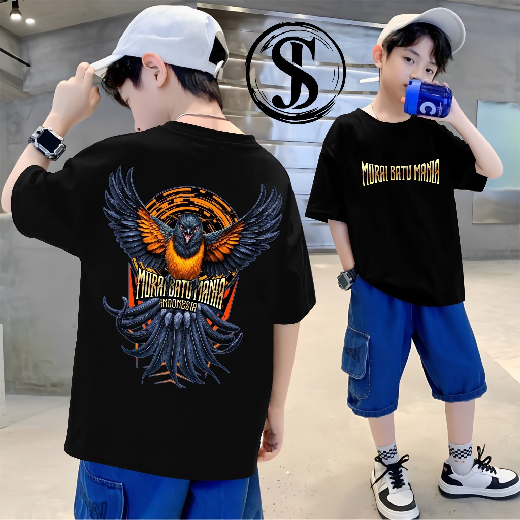 KAOS ANAK MURAI BATU JAWARA/KAOS TSHIRT NEW DESAIN PECINTA MURAI BATU/Baju Murai Murah/Kaos Murah
