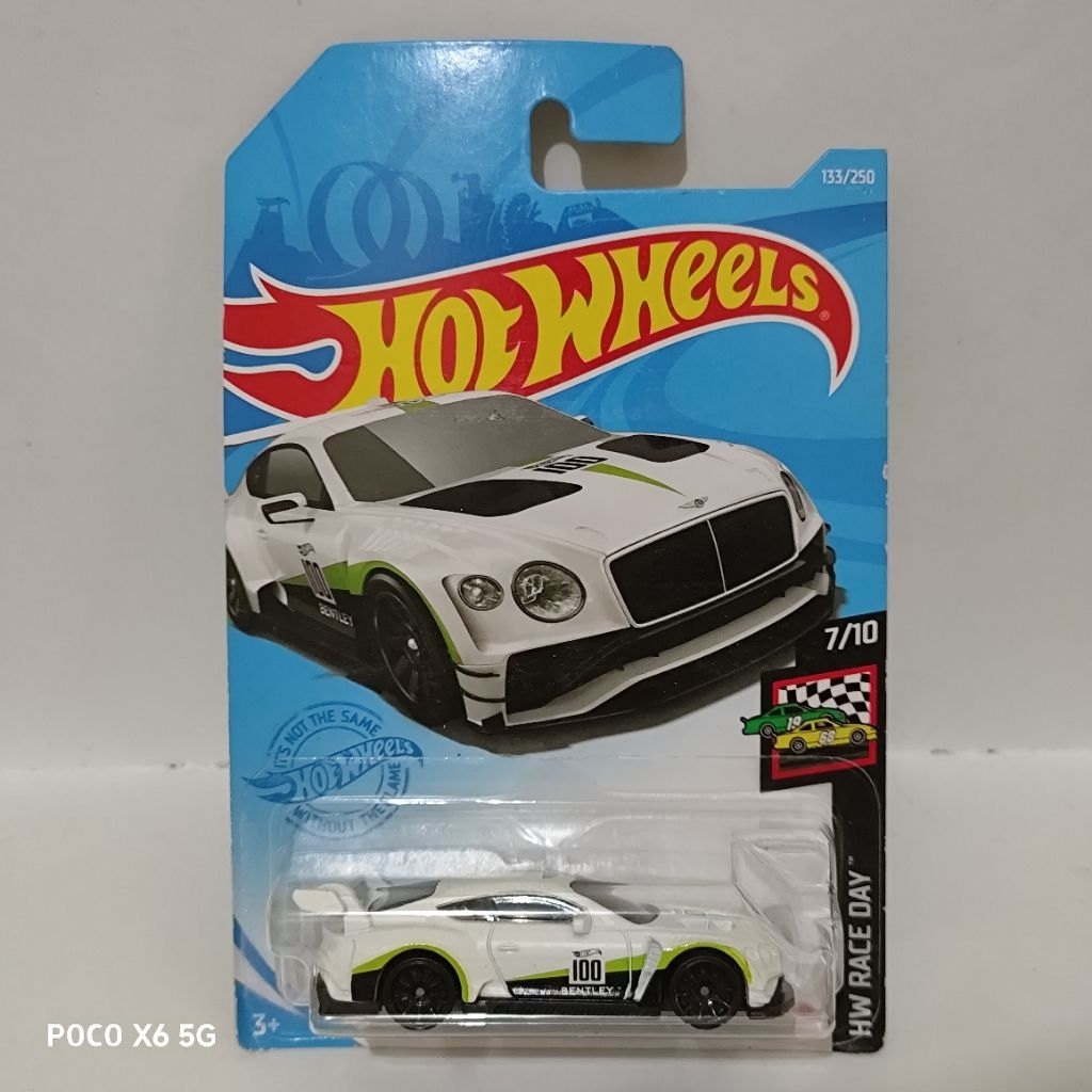 Hot Wheels Bentley Continental  GT3