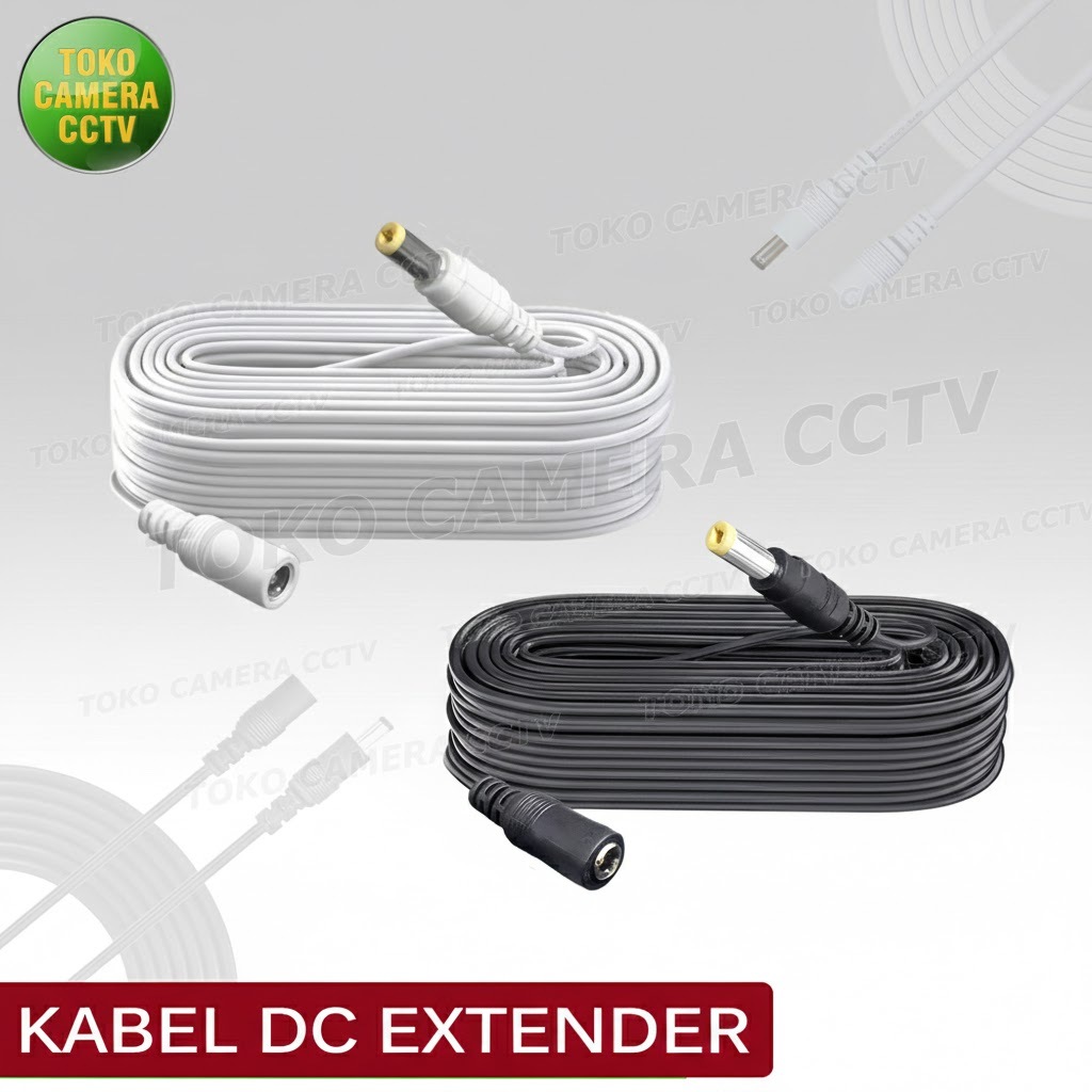 KABEL DC POWER EXTENDER SAMBUNGAN ADAPTOR EXTENSION CCTV LED ROUTER