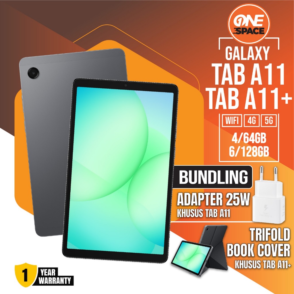 Samsung Galaxy Tab A11 A11+ 4G Wifi 4/64 6/128 GB RAM 4 6 ROM 64 128 GB