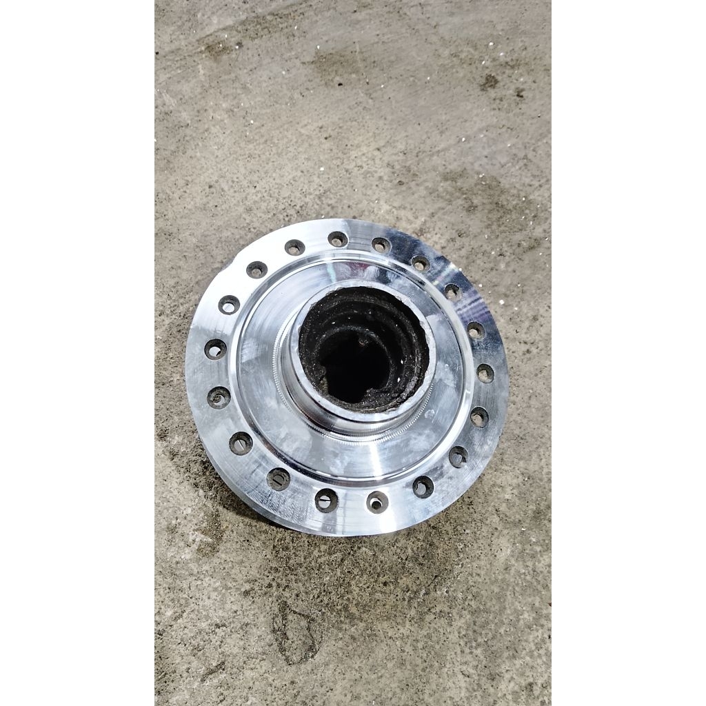 tromol depan honda gl max mega pro baut lima bubut gilap