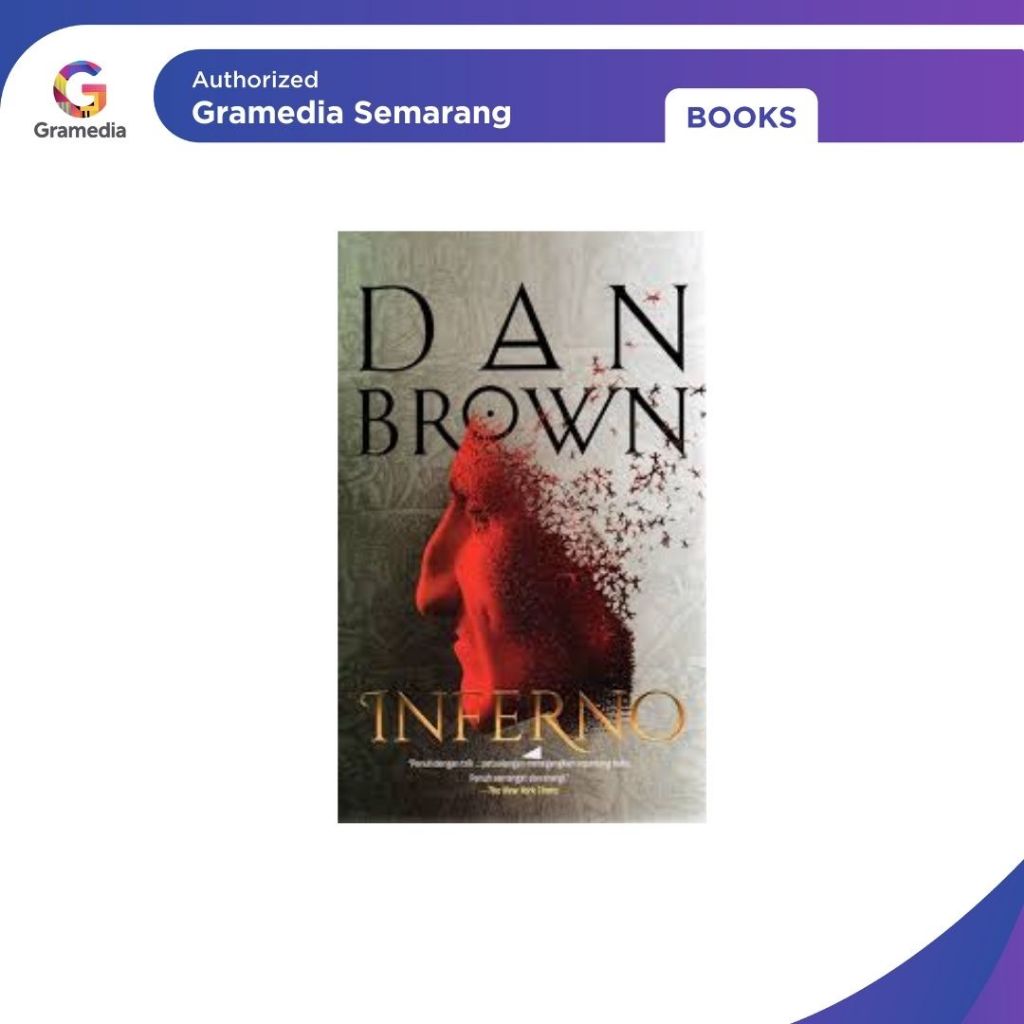 Gramedia - Buku Inferno Danbrown, Kode Rahasia Dante