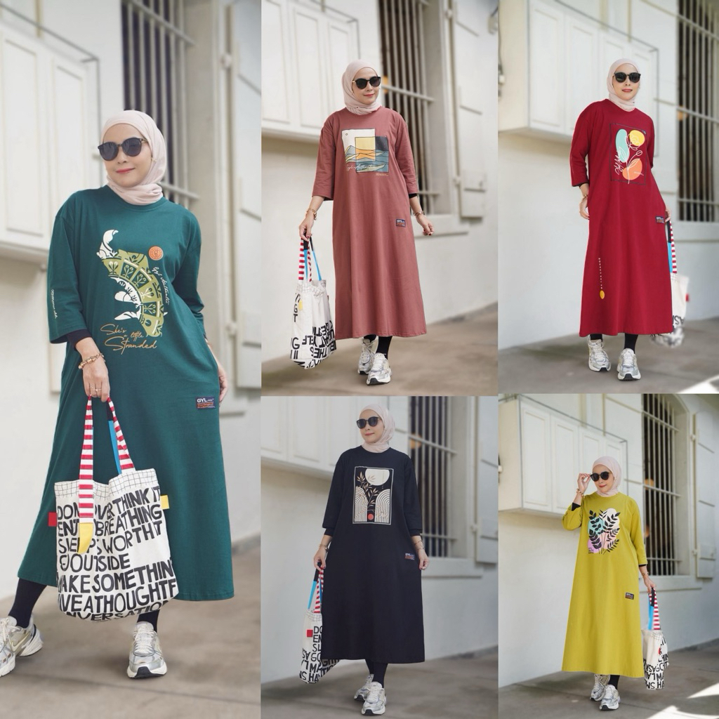 GYL midi dress oversize