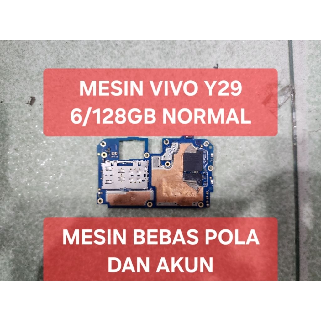 mesin Vivo y29 normal bergaransi mesin Vivo y29 normal