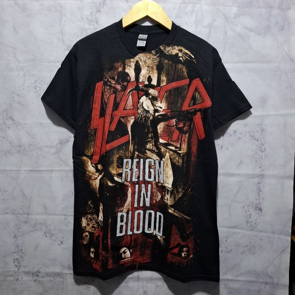 kaos band SLAYER reign in blood aop original merch