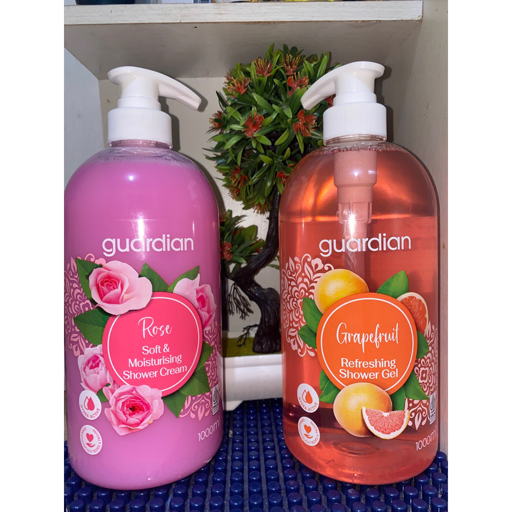 Shower Cream Guardian 1L - Almond Milk, Goat Milk, Rice Milk, Cherry Blossom