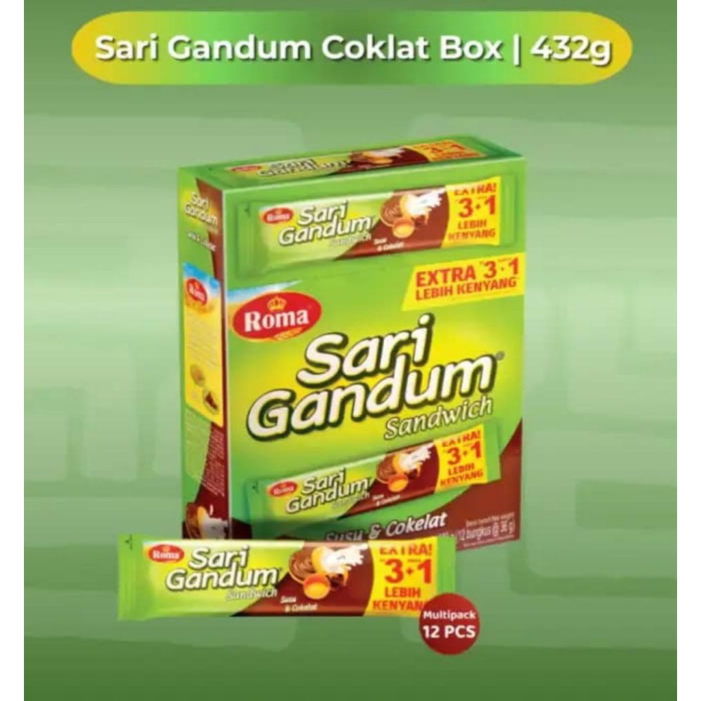 Roma Sari Gandum Coklat Box