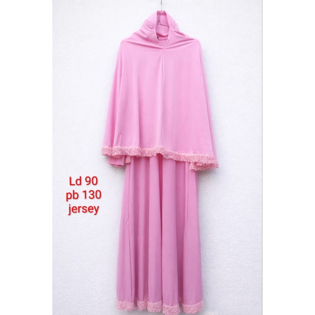 Gamis set khimar PL