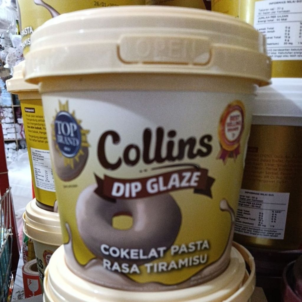 dip glaze colins kemasan 1kg