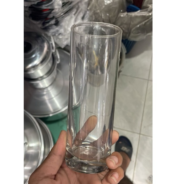 GELAS KACA PANJANG / GELAS JUS / 6PCS