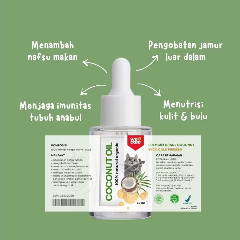 VCO Minyak Kelapa Murni untuk Kucing