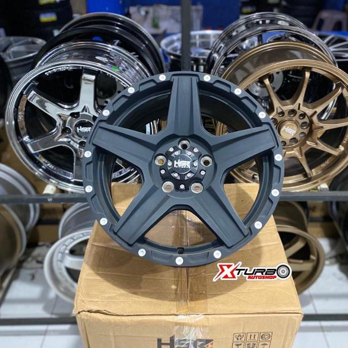 Velg Mobil Semi Ofroad Ring 16 Lobang Baut 5 Untuk Mobil Terios Rush Inova Dll Velg HSR LANDMARK