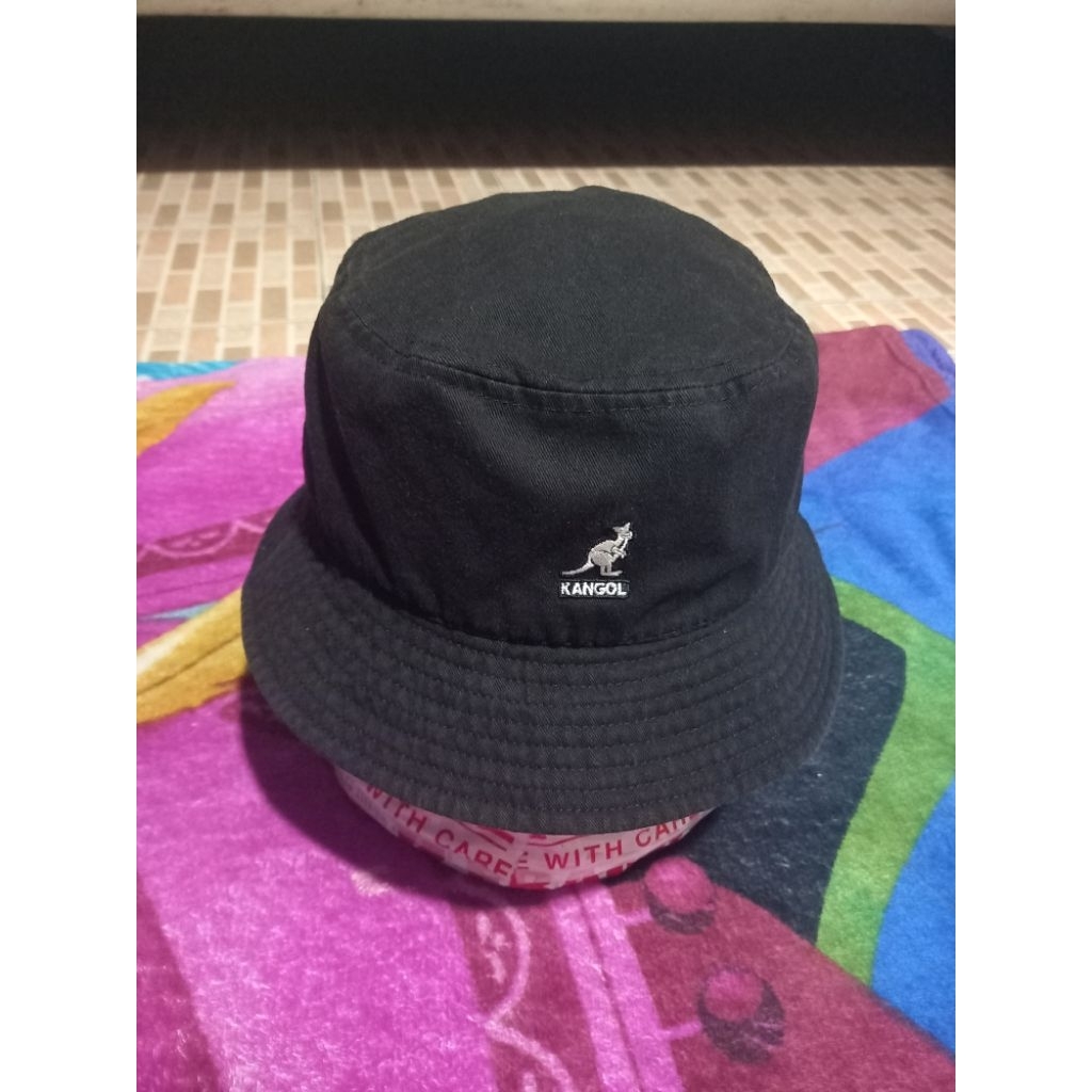 Preloved Bucket Hat KANGOL Casual 100% Original