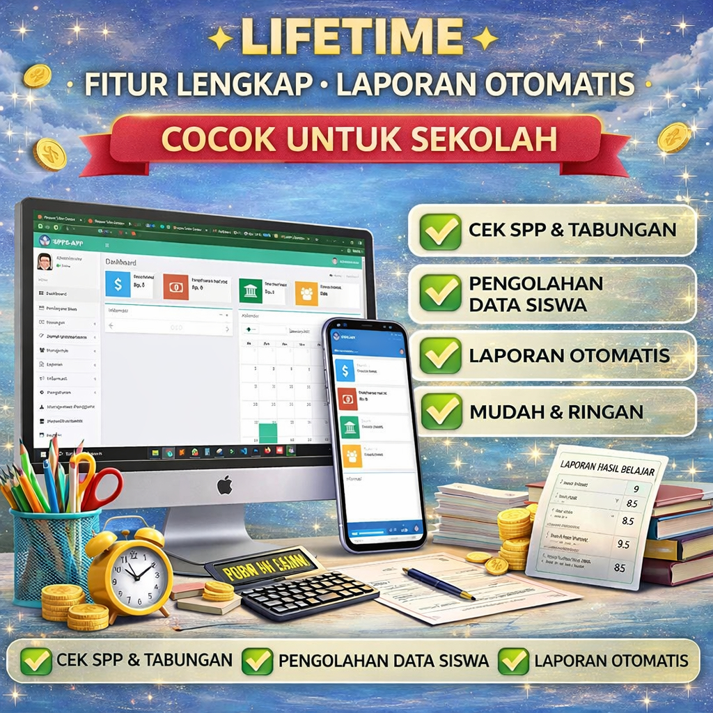 Aplikasi Pembayaran SPP Berbasis Web Dengan Framework Codeigniter
