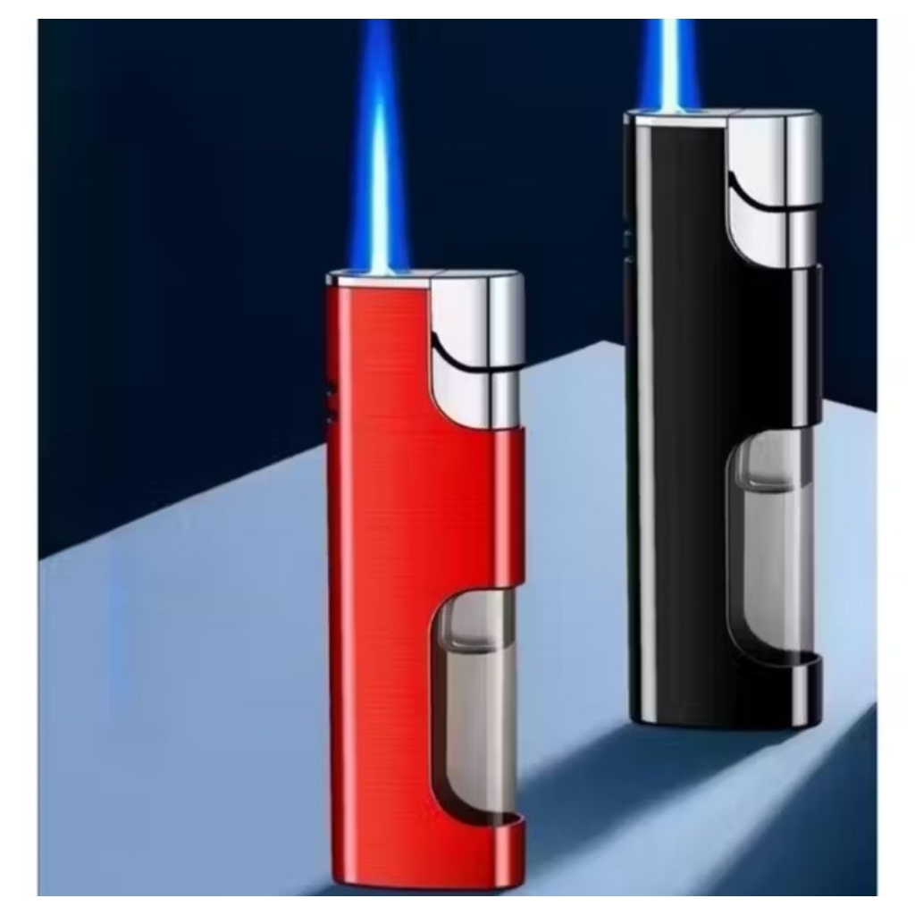 Korek Api Gas Bara Las Api Biru 5 warna metal