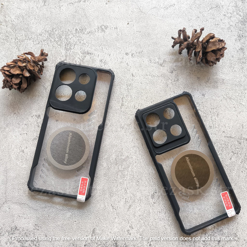 (Cooling Case) Case Cooling Infinix Note 30 / Note 30Pro  | Casing Gaming MagSafe Fan Heat Wireless 