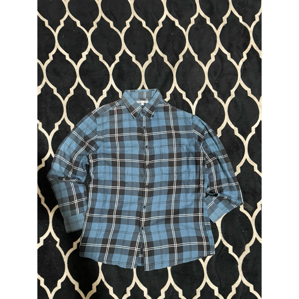 KEMEJA FLANEL UNIQLO SECOND BRAND
