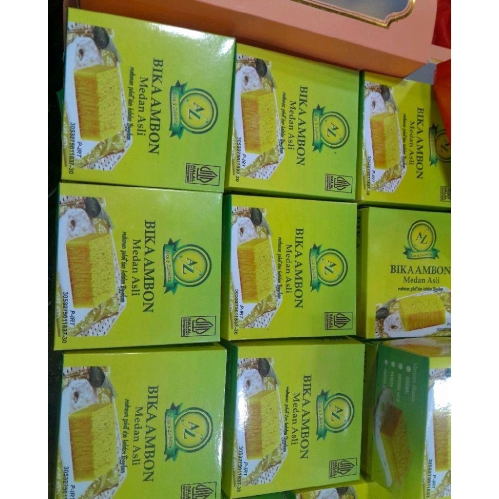 Kue Bika Ambon Medan Asli Istimewa (Ukuran Kecil) / Bika Ambon Medan Asli Istimewa  (Ukuran Kecil)