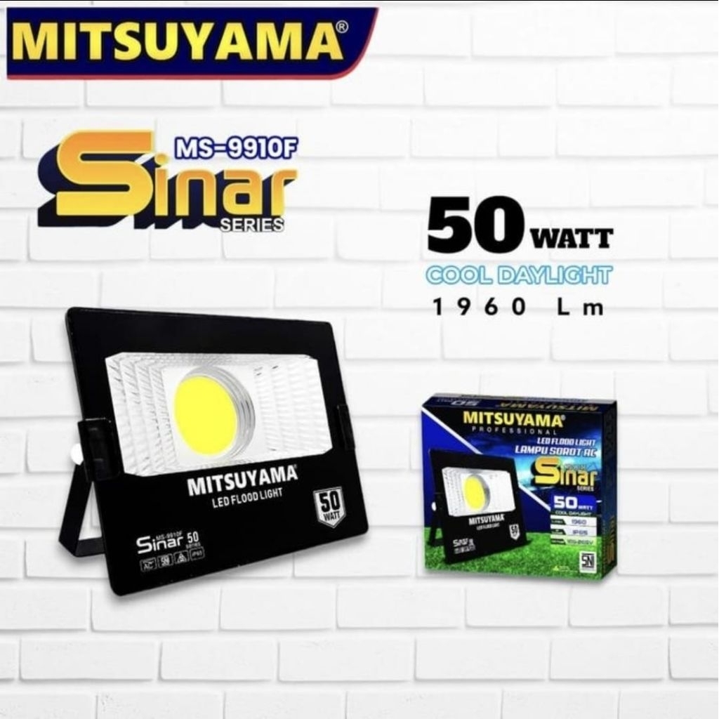 lampu sorot flood light 50 watt led ip65