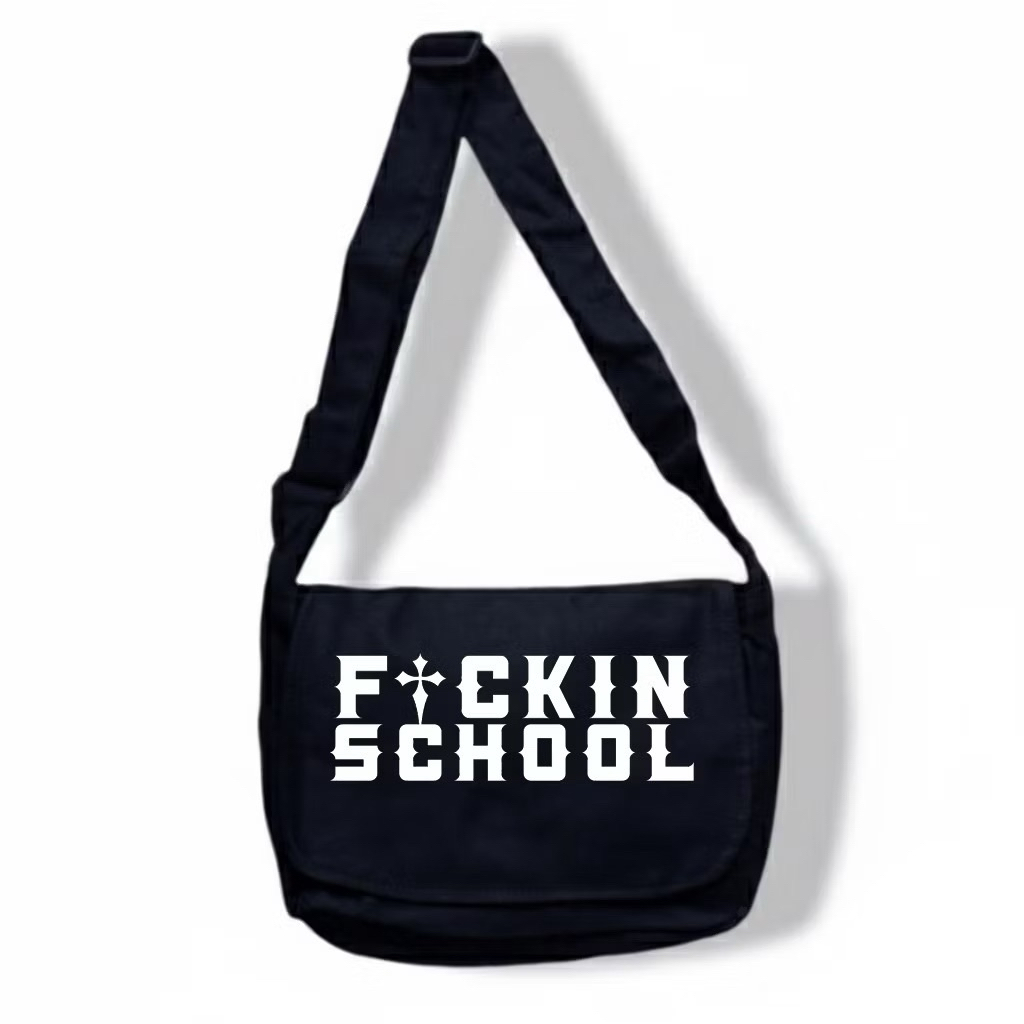 Tas selempang pria Tas selempang fvckin school