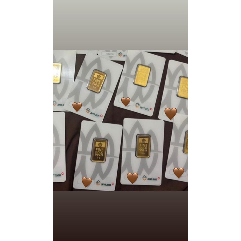 Emas Murni ANTAM Logam mulia 1gr
