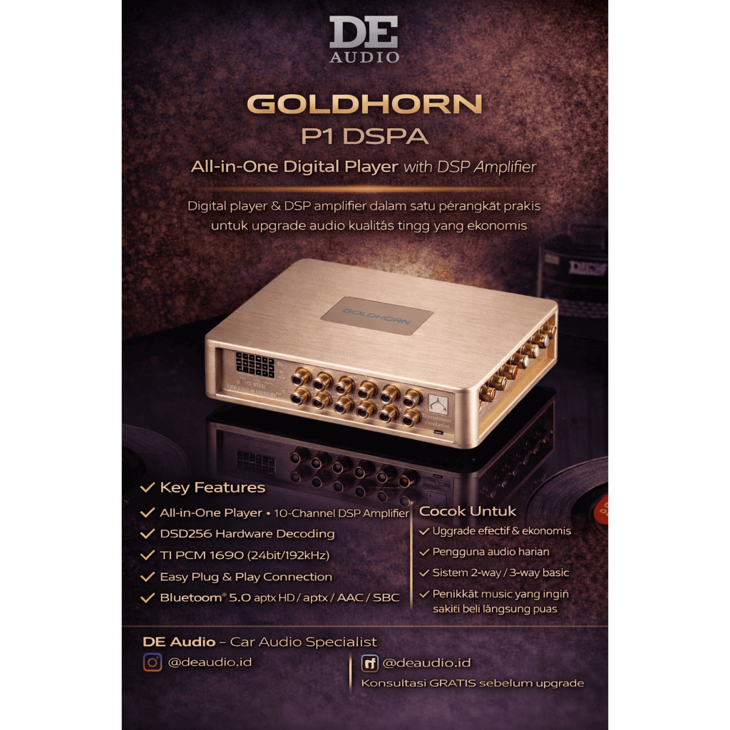 [DeAudio] GOLDHORN - P1 DSPA