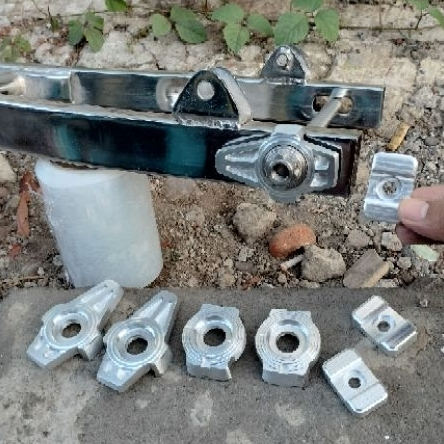 STOPER SWING ARM FIZR/KAZE/JUPITER/VEGA HANDMADE FULL ALMUNIUM OK