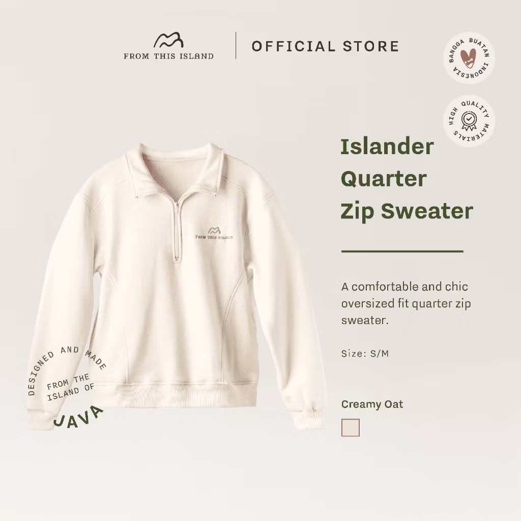 from this island sweater Preloved