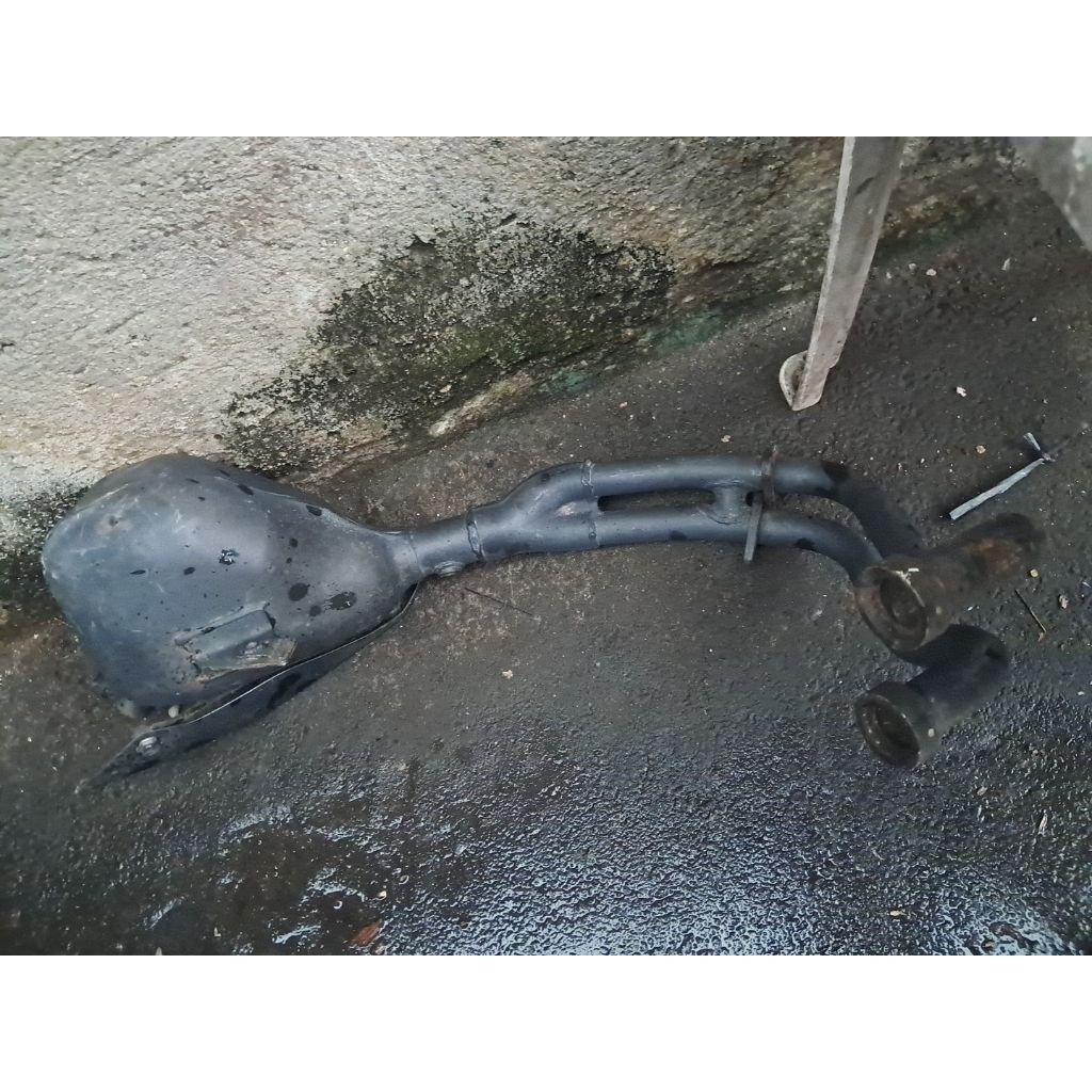Pipa leheran knalpot yamaha r25 r 25 mt25 mt 25 leheran knalpot original ori copotan standar kelengk