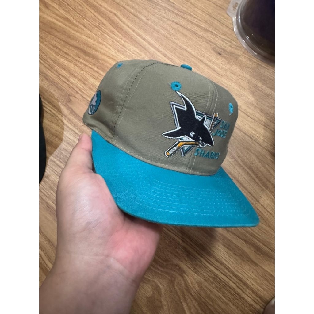 SanJose Sharks Blockhead By Uii NHL Licensed Snapback Vintage