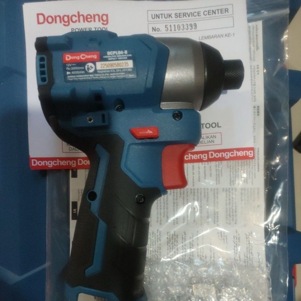 impact driver DONGCHENG DCPL04 UNIT ONLY BARU