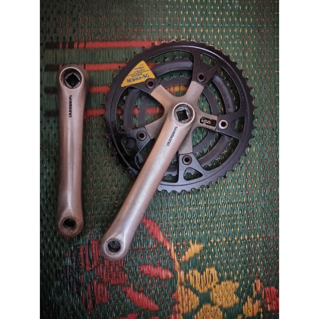 Crank Shimano FC M500, EXAGE 500LX