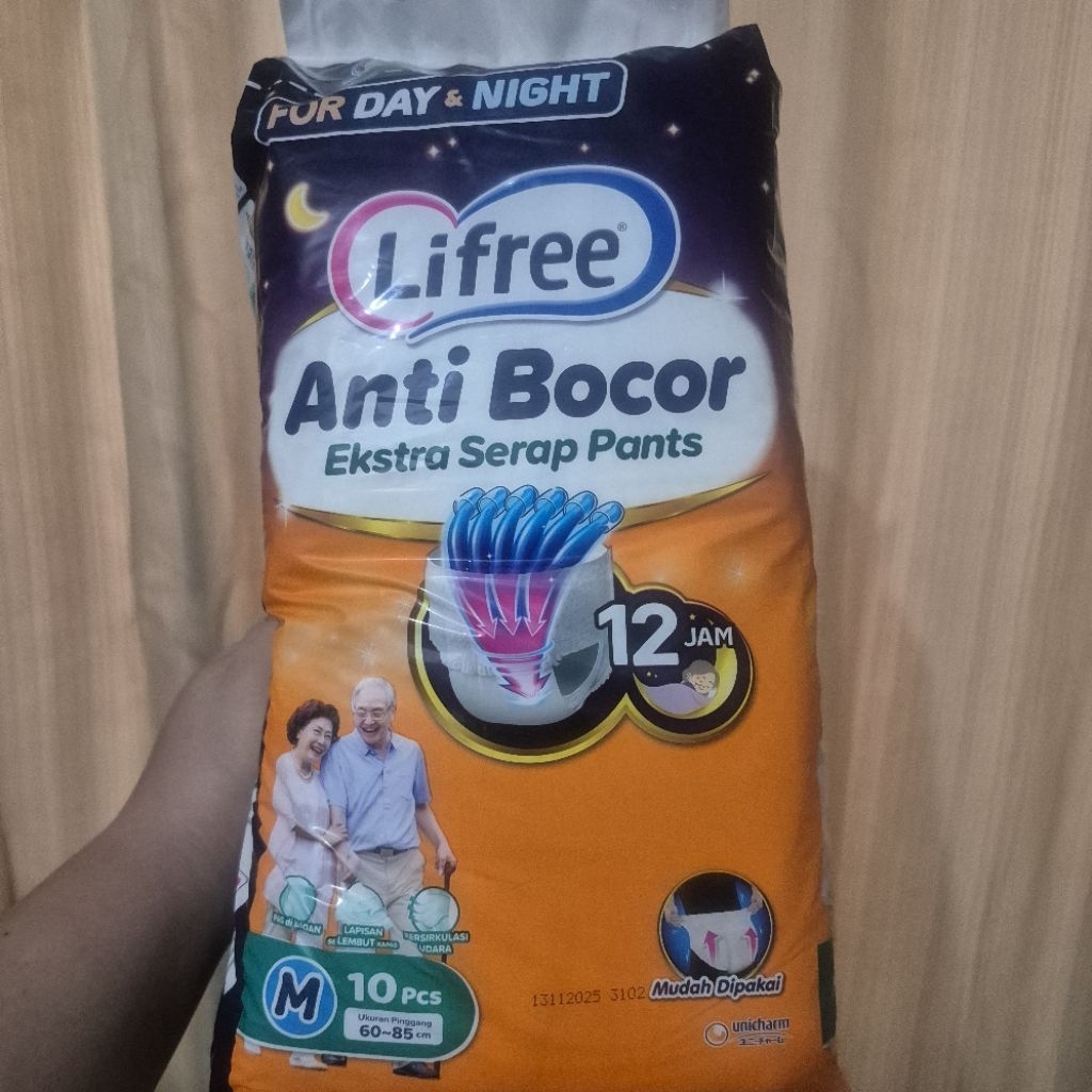 Lifree Celana M 10 Popok Dewasa