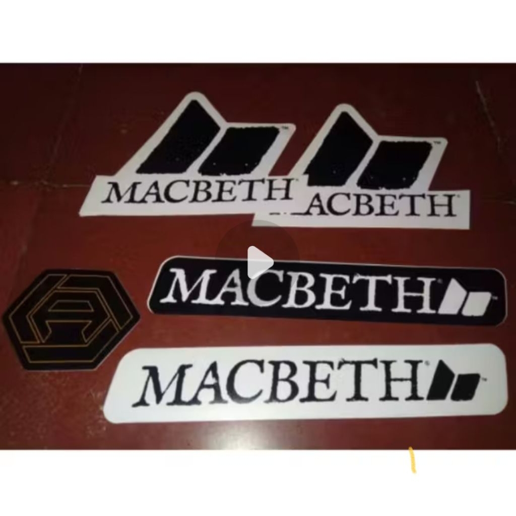 sticker macbeth ph original