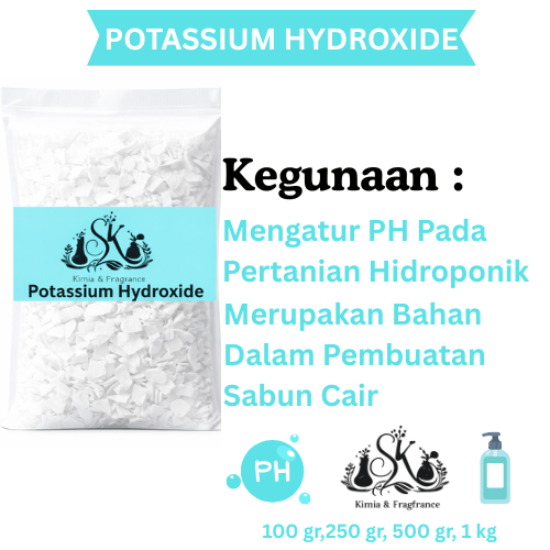 KOH / Potassium Hydroxide / Kalium Hidroksida 90%
