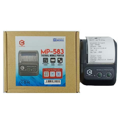 PRINTER BLUETOOTH CYBORG MP-583 +baterai