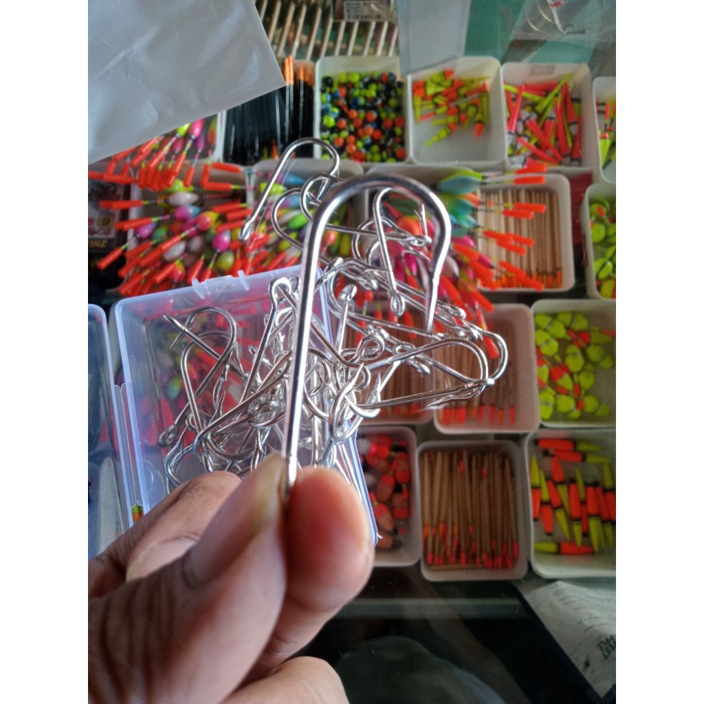 Kail Pancing Besar Super Kuat Tajam | Kail Lele Biawak Patin Laut Ecer