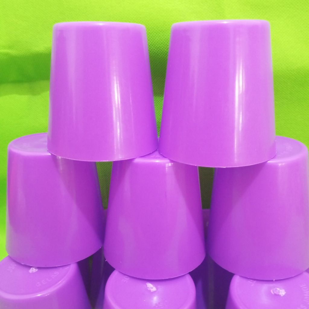 12 pcs 1 lusin gelas jamu gelas kopi gelas plastik