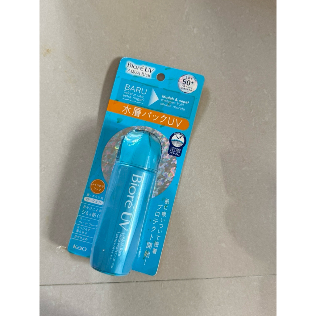 sunscreen Biore UV Aqua Rich