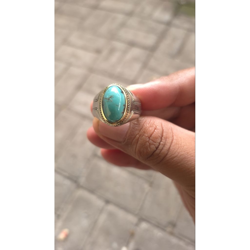 Natural Pirus Persia Hijau tosca semi polosan