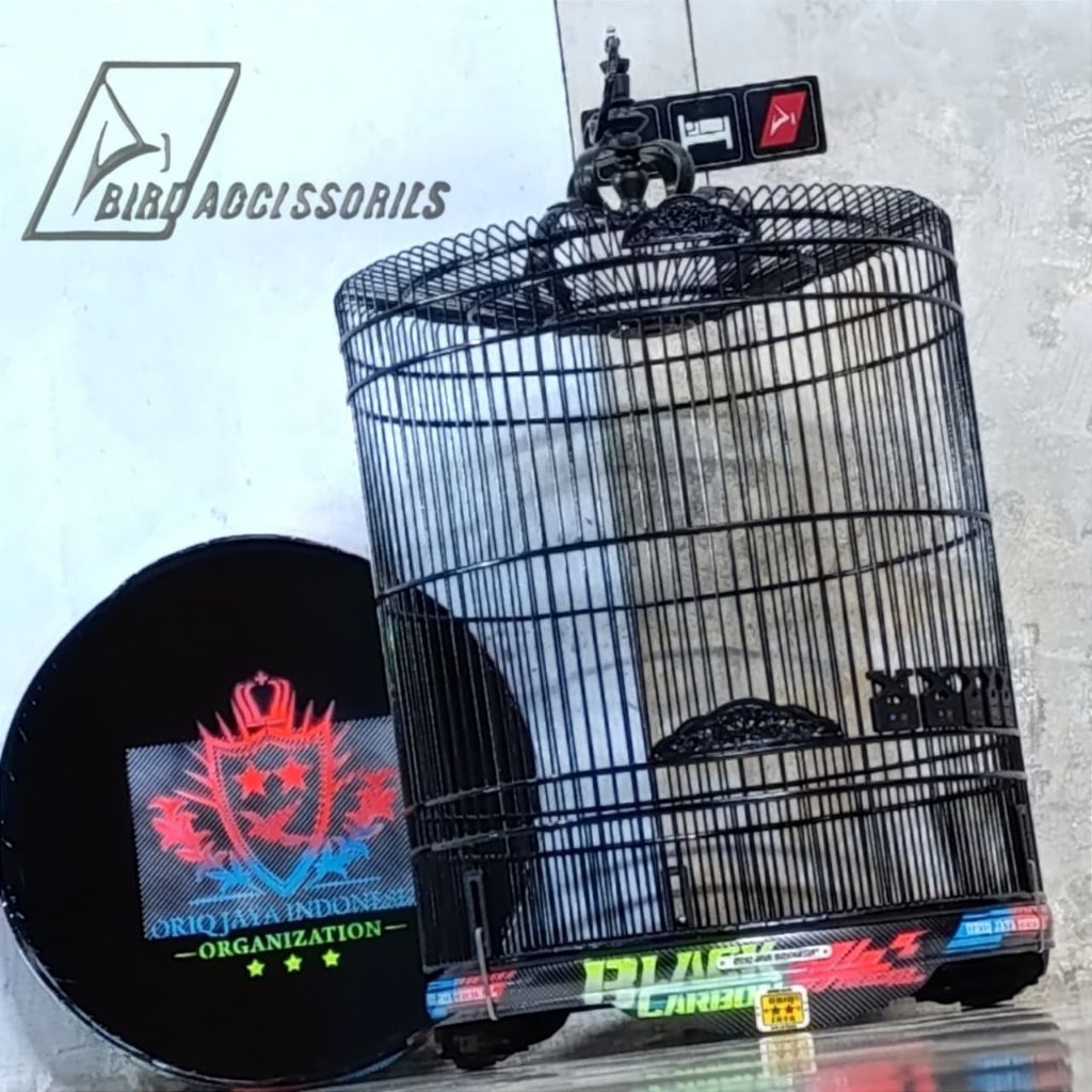 ORIQ JAYA sangkar murai batu airbrush