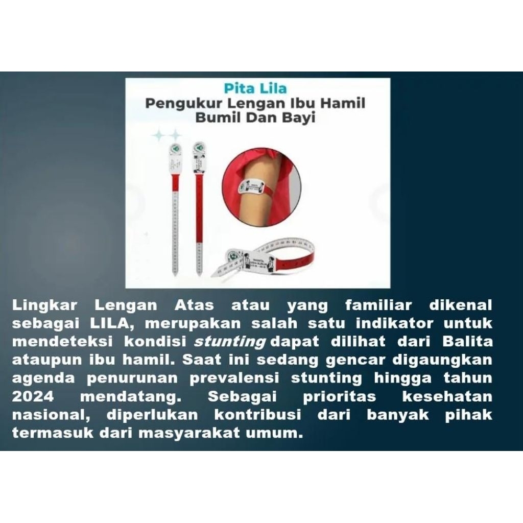PITA LILA / PITA LILA IBU HAMIL / Pita ukur lingkar lengan ibu hamil