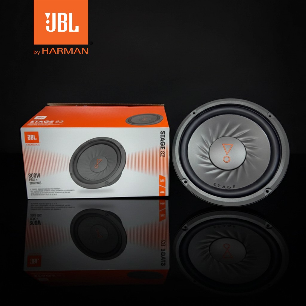 JBL Stage 82 Subwoofer 8 Inch (200mm) - 800 Watt Peak - High Performance Bass - Polypropylene Cone -