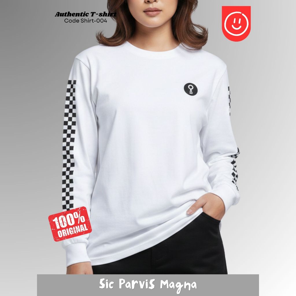 Kaos Lengan Panjang Unisex Pria Wanita Original Dgreen | Baju Distro Pria Greenlight Longsleeve COD
