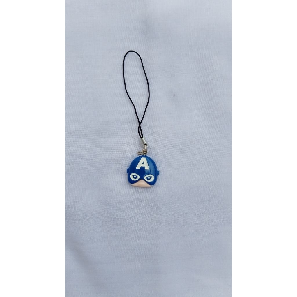 gantungan strap tali hp aksesoris hp karakter avengers lucu