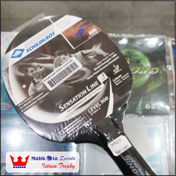 Schildkrot Sensation 900 Bet Pingpong Tenis Meja Hybrid Carbon Speed Spin Tinggi
