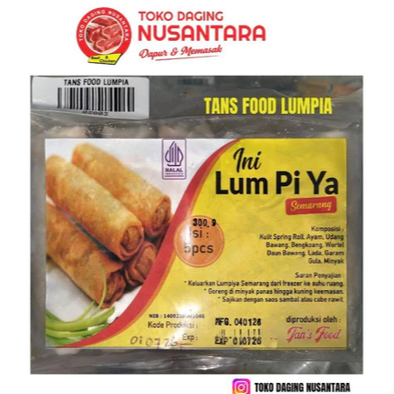 TANS FOOD LUMPIA|TOKO DAGING NUSANTARA