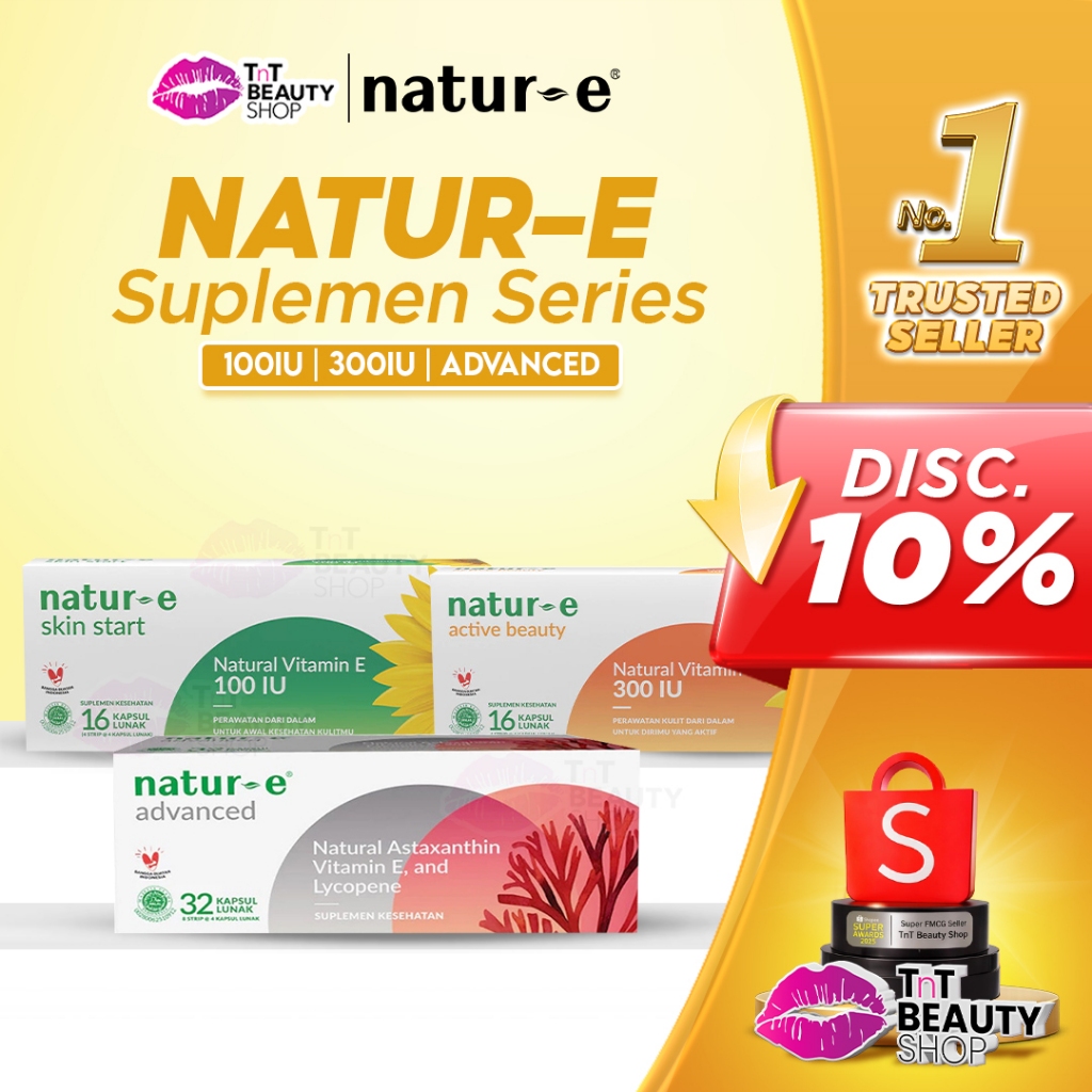 Natur-e Soft Capsule Suplemen Series - 100 IU - 300 IU - Advanced | TnT Beauty Shop